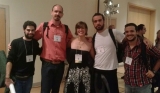 Pedro, Max, Gabi, M&aacute;rio and Gabriel at  SVP 2014 Meeting in Berlin